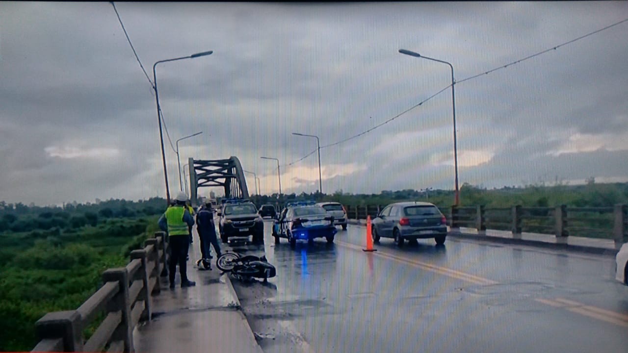 Tras la rehabilitación, el Puente Carretero ya tiene su primer accidente | Policiales