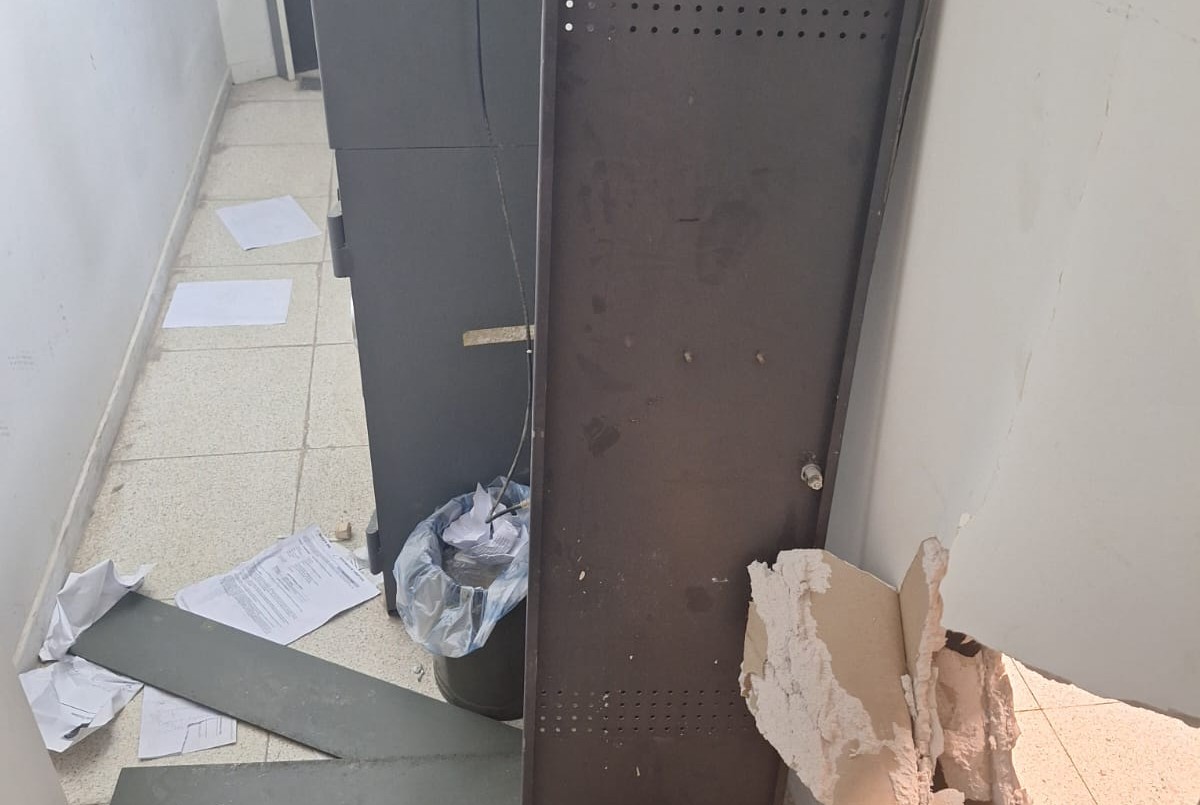 Santa Fe: hizo un boquete en un banco para robarse un ventilador | Policiales