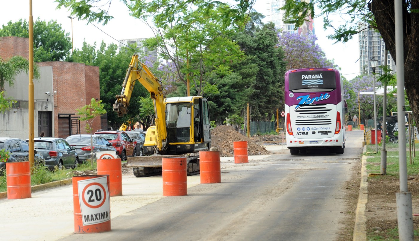 Terminal de Ómnibus: destacan que la obra de la calle interna tiene un avance del 70% | Noticias