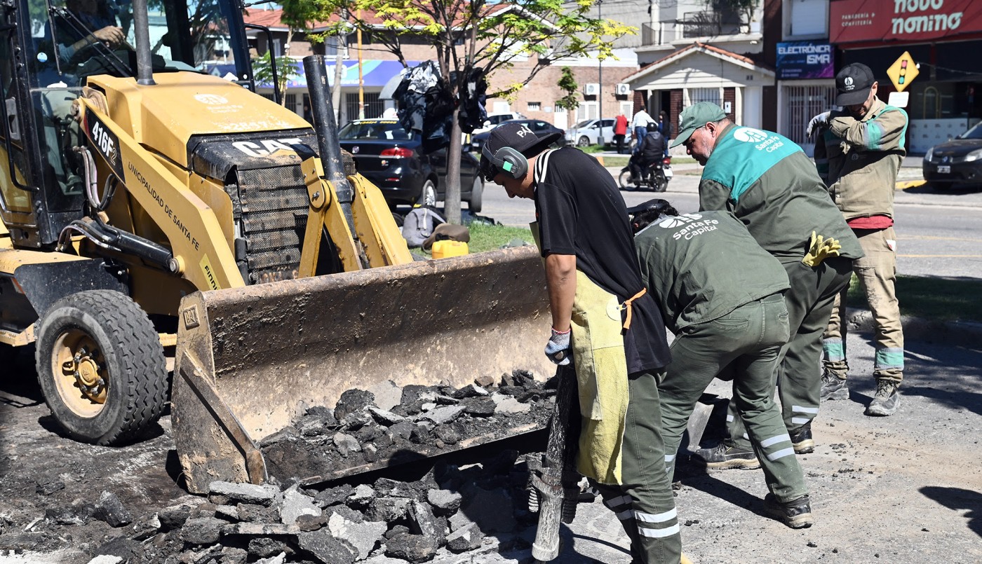 Bacheo: avanzan los trabajos en Aristóbulo del Valle | Noticias