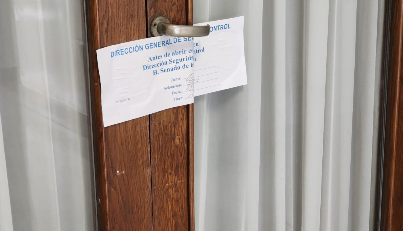 Senado: clausuraron el despacho de Kueider | Nacionales