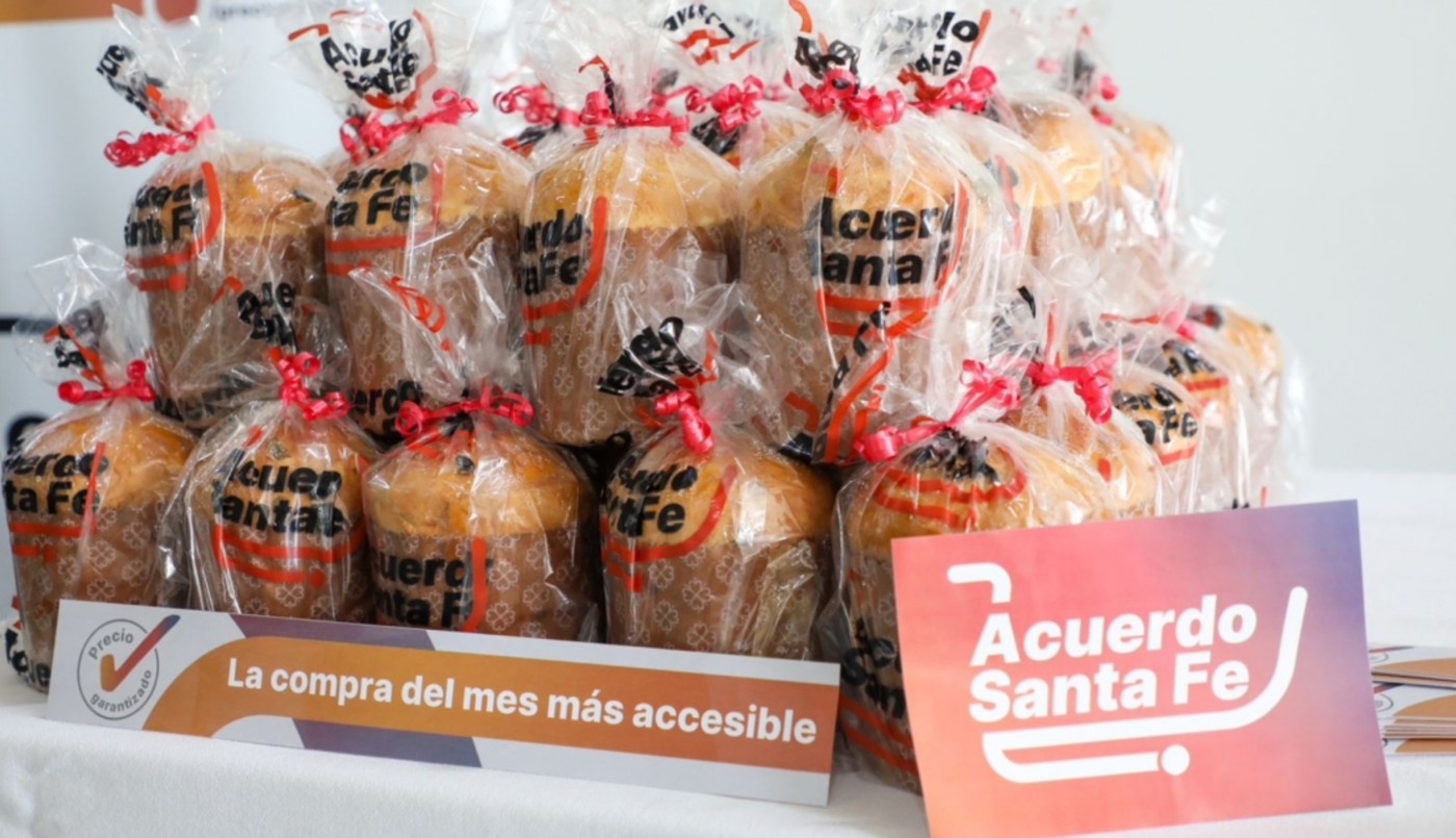 Pan dulce artesanal a $3.500: la propuesta navideña del Acuerdo Santa Fe | Información General