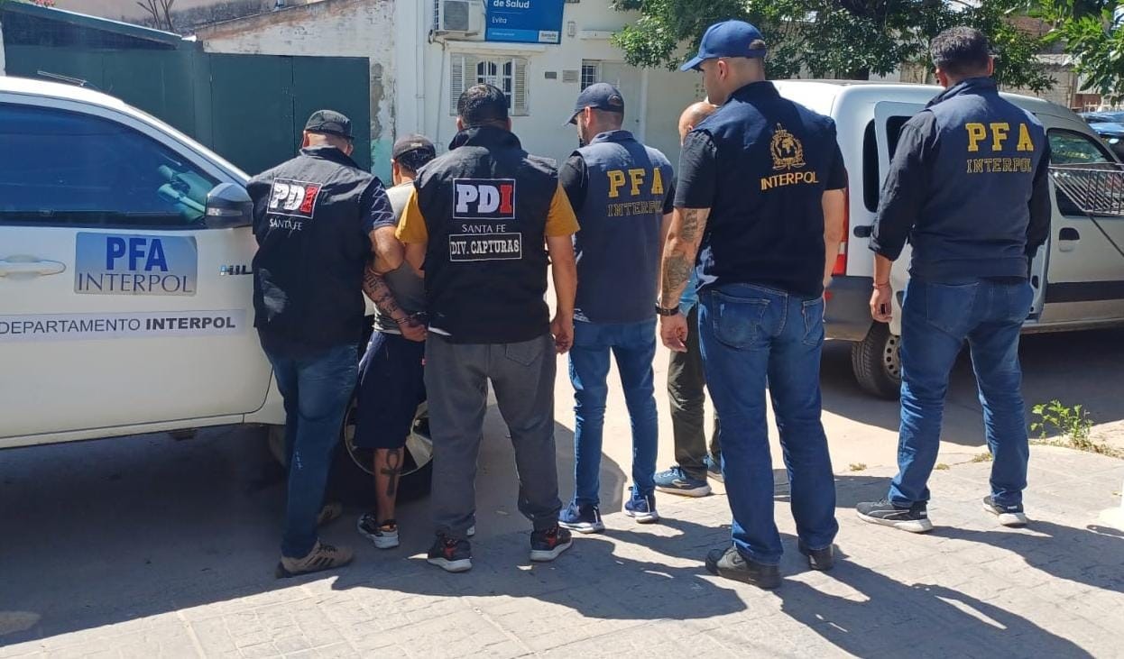 Interpol detuvo a un hombre con pedido de captura en Santa Fe | Policiales