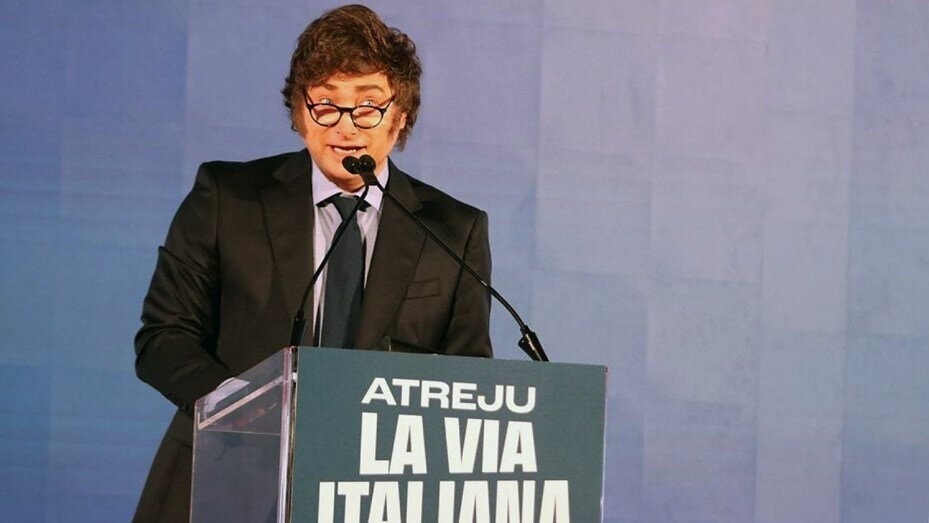 Milei encabezó un evento conservador en Italia: "Tuvieron que tirar todos los manuales" | Nacionales
