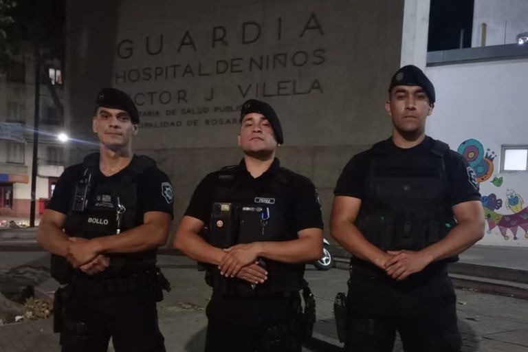 Rosario: policías salvaron a una beba de un mes que dejó de respirar | Noticias