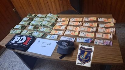 Hallaron más de dos millones de pesos en un control policial | Policiales