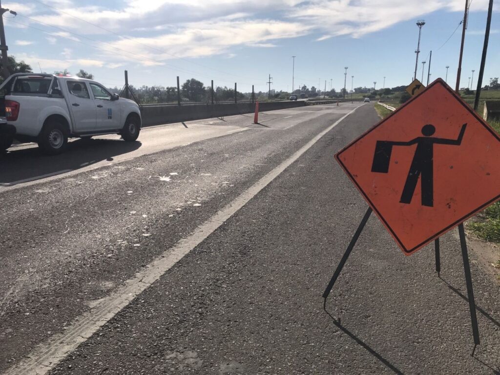 Vialidad Nacional repara el socavón que se realizó en la Ruta Nacional 168 | Noticias