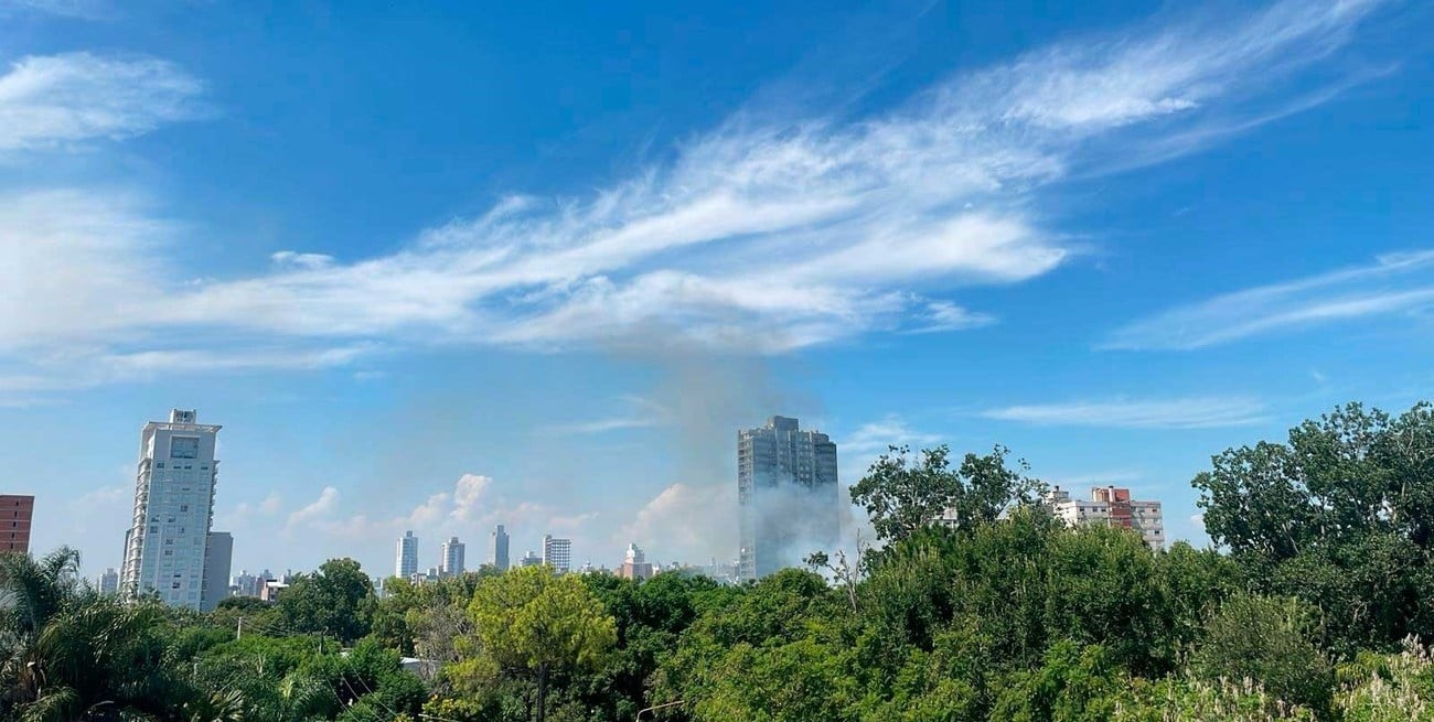 Columnas de humo se vieron durante el mediodía en la ciudad | Noticias