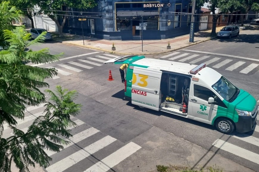 Otro hundimiento más en la ciudad: esta vez en Alberdi y Luciano Molinas | Noticias