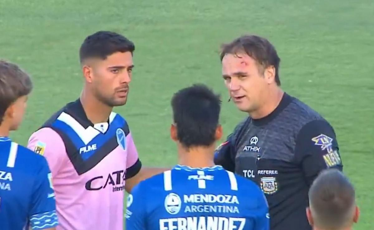 Se suspendió el partido entre Godoy Cruz y Talleres por la agresión a un árbitro | Deportes