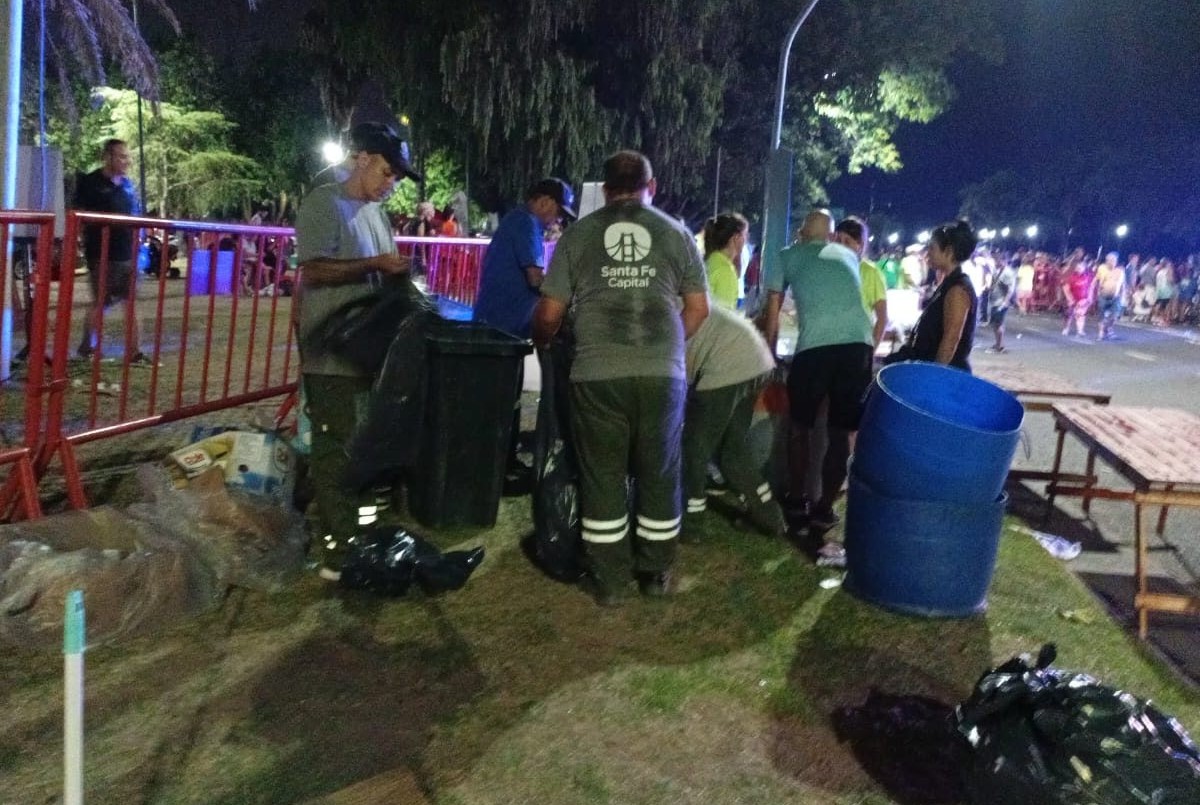 Santa Fe: se recolectaron casi 3000 kg de residuos luego de tres grandes eventos | Noticias