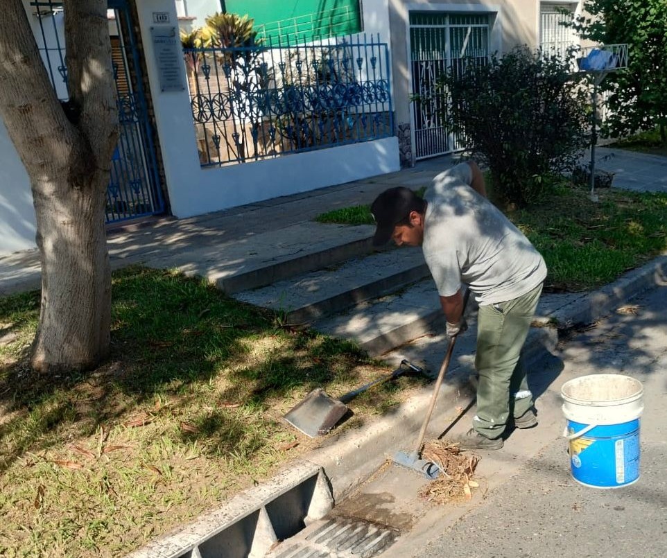 El municipio realiza tareas de desobstrucción y limpieza de desagües pluviales | Noticias