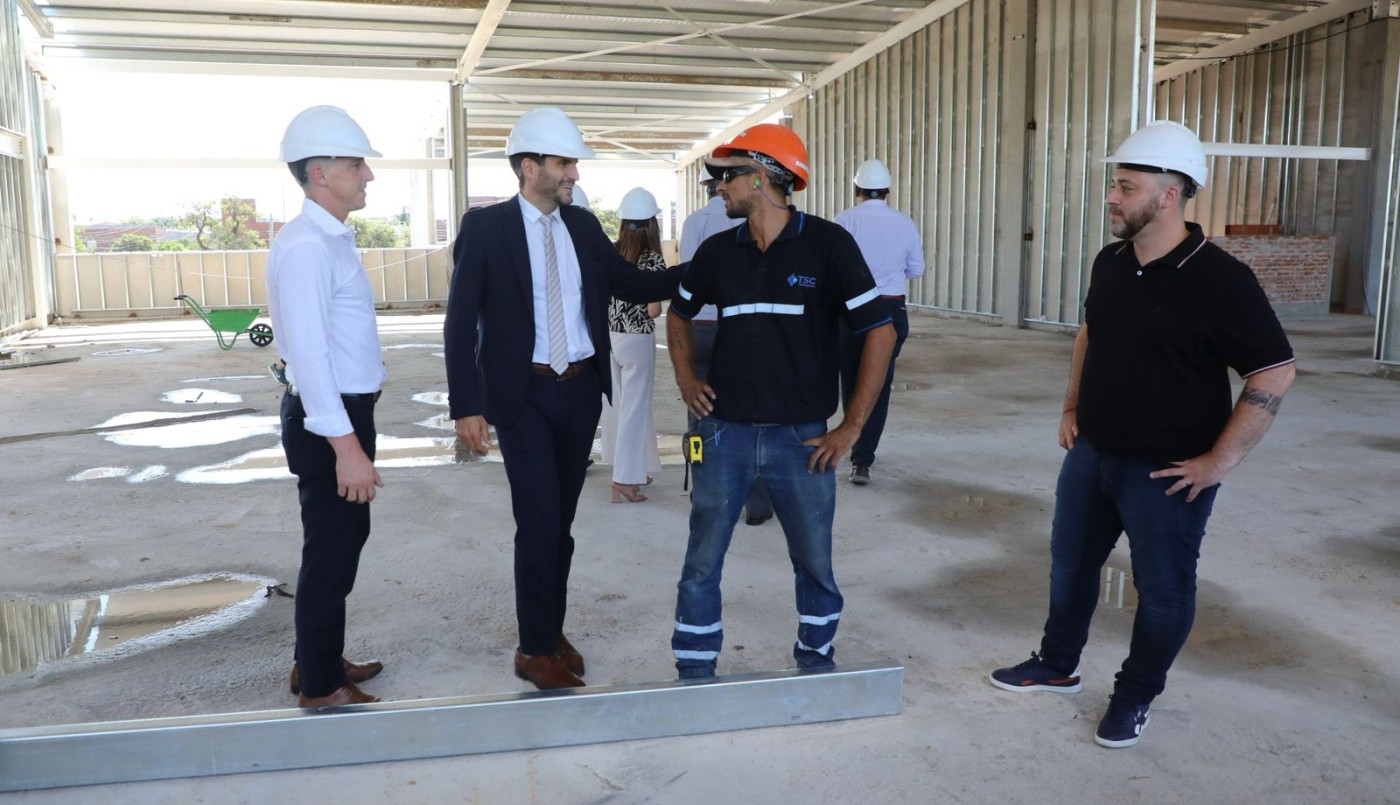 Las obras de la Escuela de Enseñanza Técnica "Esteban Echeverría" tienen un avance del 50% | Noticias