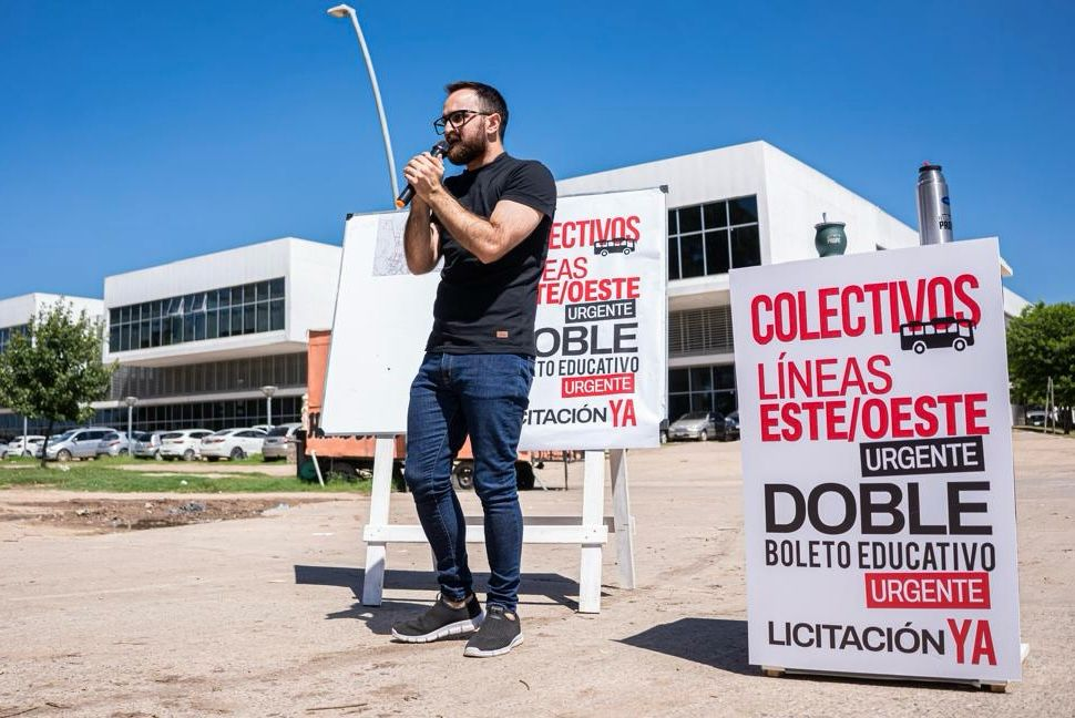 Pedro Medei pidió la licitación para colectivos y la implementación de la línea este-oeste | Legislativas
