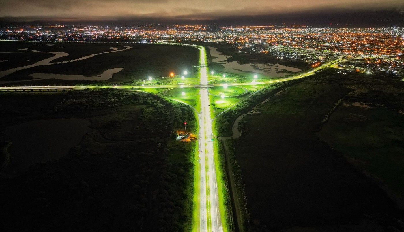 Habilitaron la nueva iluminación en la Circunvalación de la ciudad de Santa Fe | Noticias