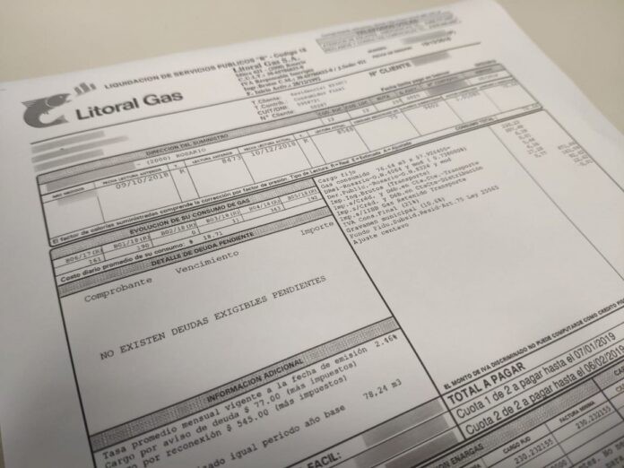 El gobierno autorizó a Litoral Gas a realizar un ajuste de la tarifa desde abril | Información General