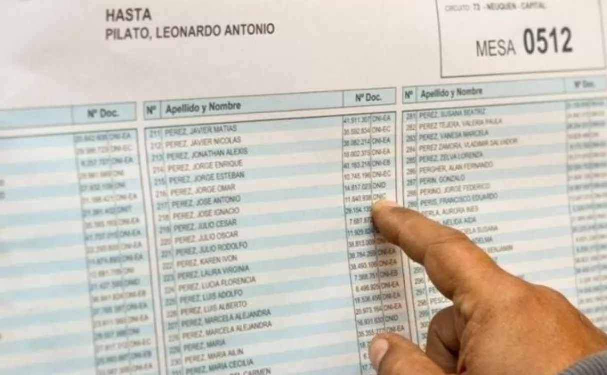 A una semana de las elecciones: ¿Cómo saber dónde votás? | Información General