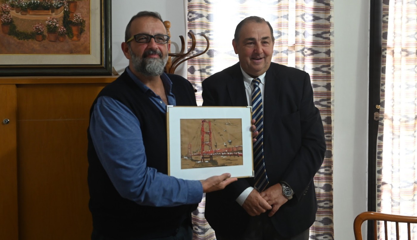 El intendente Poletti visitó al cónsul español en su misión por la ciudad de Santa Fe | Noticias