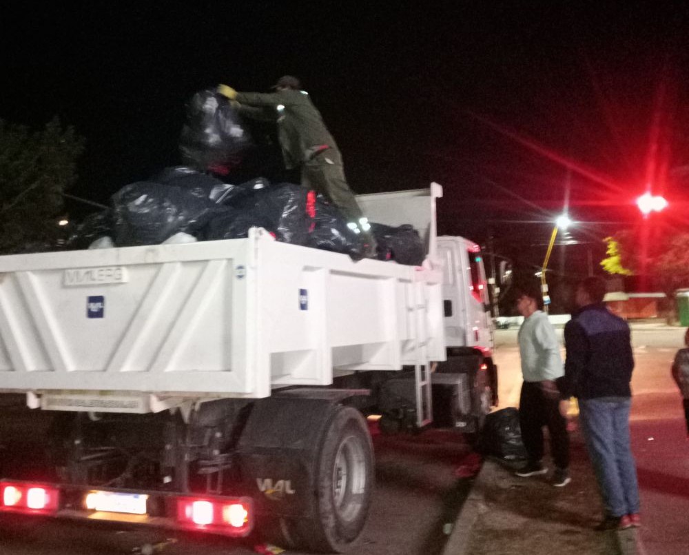 Se recolectaron más de 1.700 kilos de basura tras el aniversario de Unión y el partido de Colón | Noticias