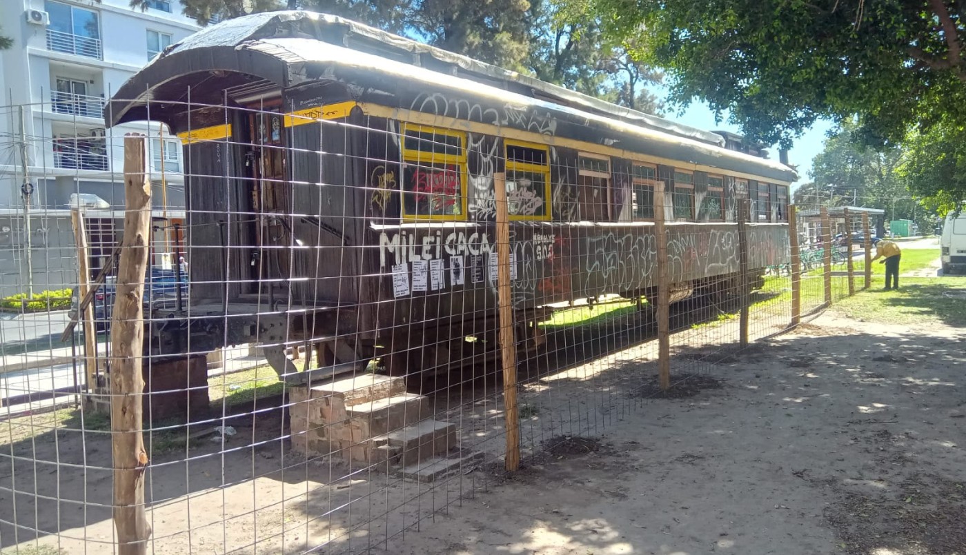 La municipalidad puso en marcha la puesta en valor del vagón de Pedro Vittori | Noticias