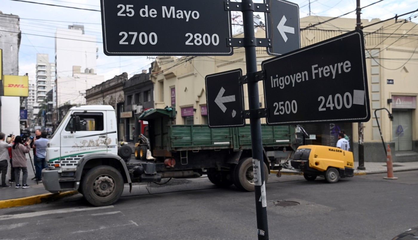 Los trabajos de bacheo en calle Irigoyen Freyre se extenderán hasta este viernes | Noticias
