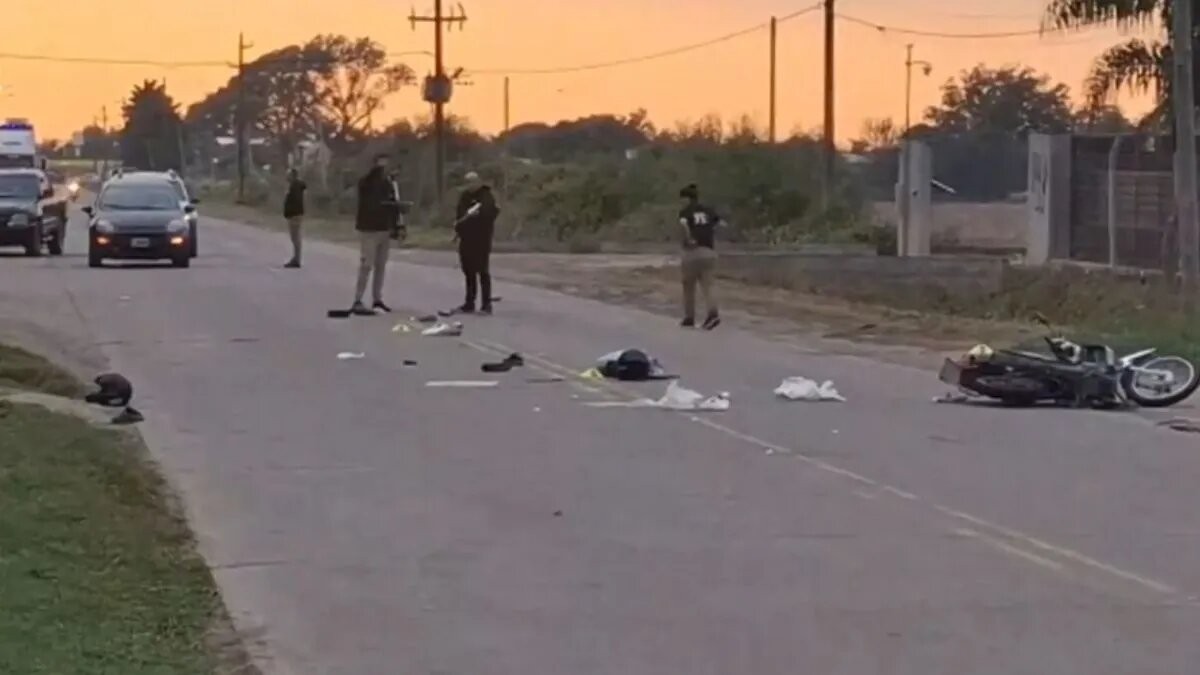 Monte Vera: un motociclista quiso esquivar un camión y chocó con un auto | Información General