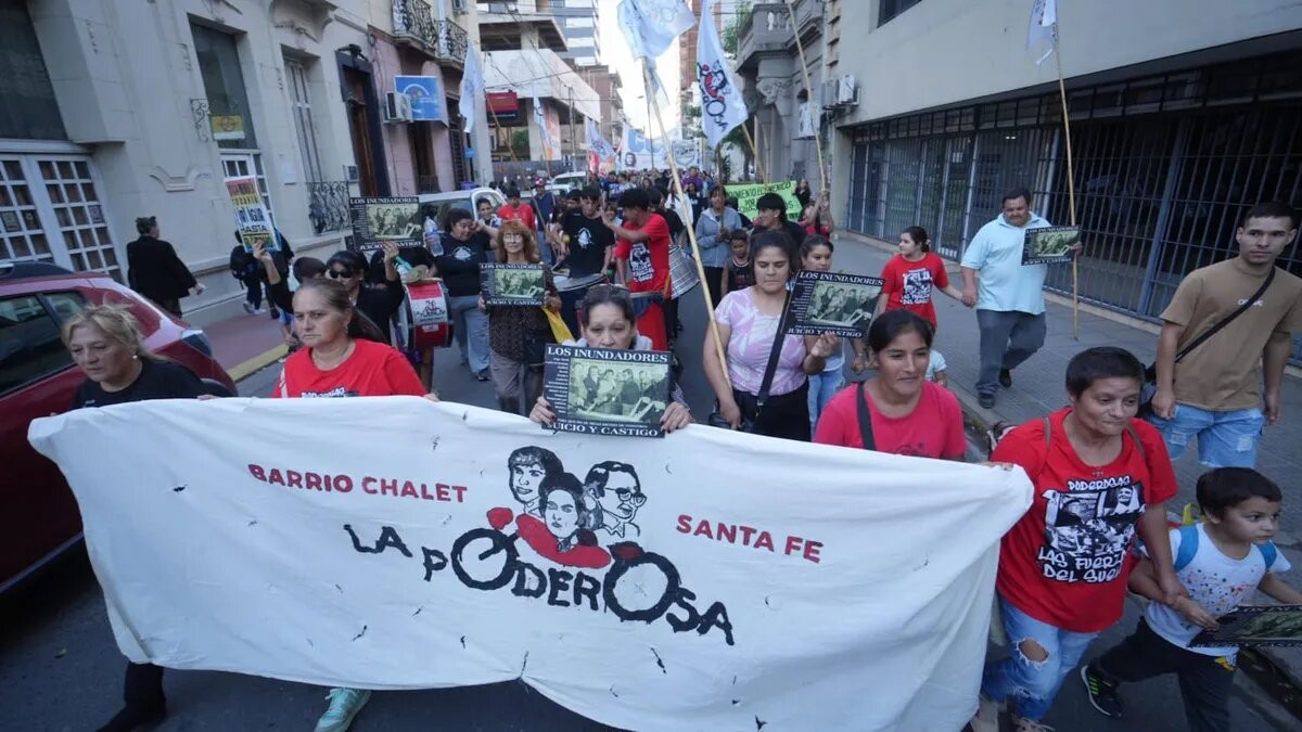 Marcha y pedido de Justicia a 22 años de la inundación: "El pueblo no olvida" | Noticias
