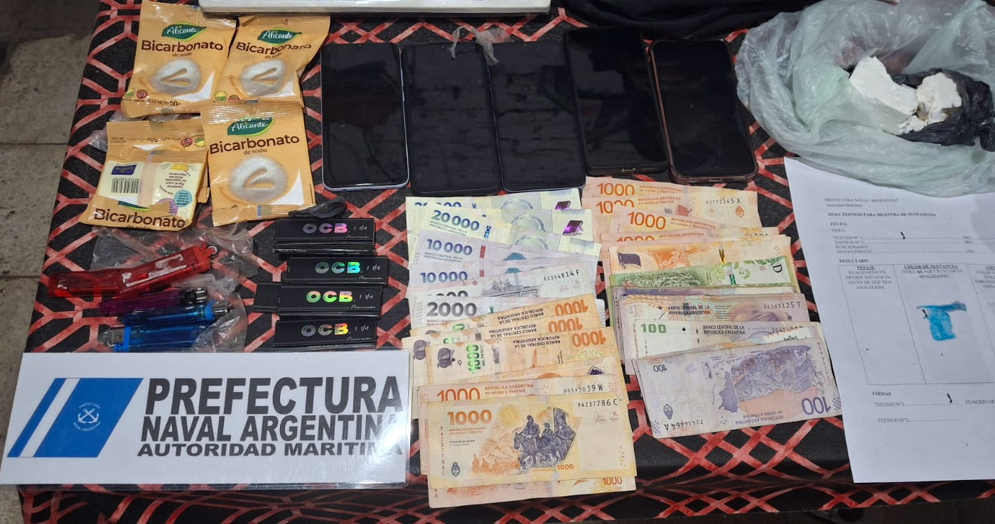 Tres personas detenidas en Santa Fe por microtráfico | Policiales