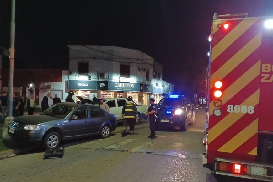 Violento choque en Av. General Paz y Luciano Torrent | Policiales