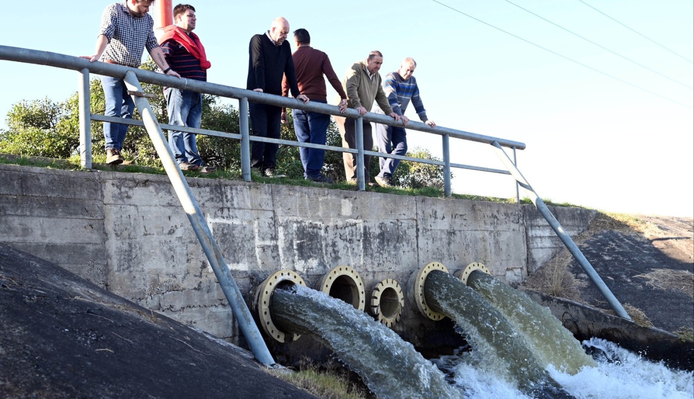 El intendente supervisó el funcionamiento del sistema de drenaje de la ciudad | Noticias