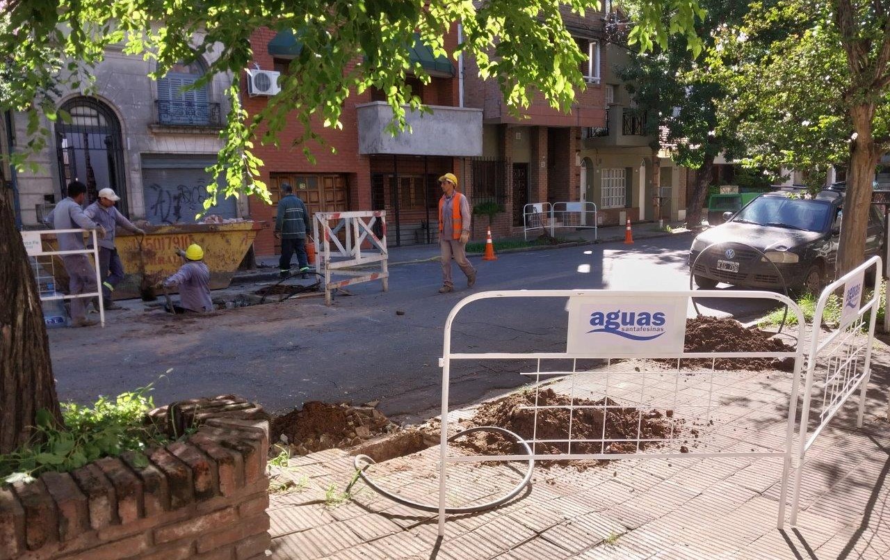 Avanza la renovación de la red de distribución de agua potable en el macrocentro | Noticias