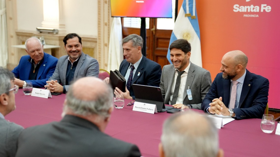 Pullaro recibió al nuevo presidente de la Unión Industrial Argentina | Información General