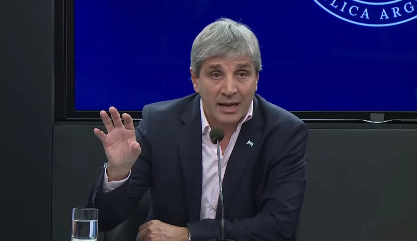 Luis Caputo anticipó cuáles serán las próximas bajas de impuestos si el Plan Colchón tiene éxito | Nacionales