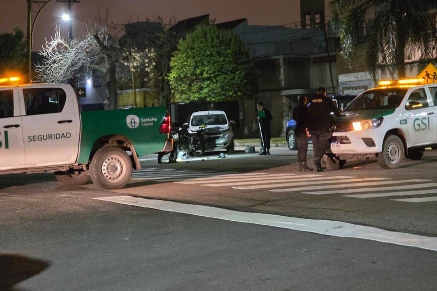 Fuerte accidente frente al parque Juan de Garay | Policiales
