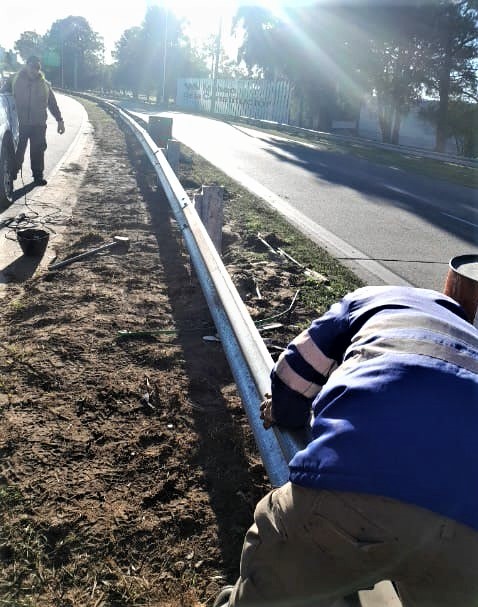 Vialidad Nacional ejecuta trabajos de mantenimiento en Av. Constitución Nacional | Noticias