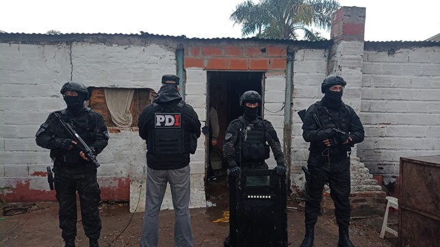 Cinco detenidos por distintos allanamientos por microtráfico | Policiales