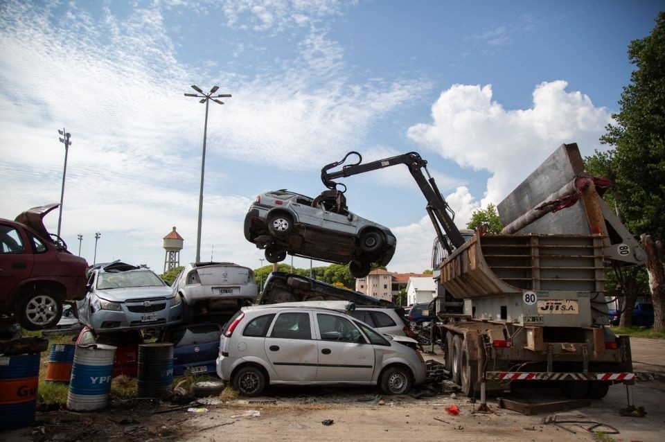 Se compactaron más de tres mil vehículos en desuso | Información General