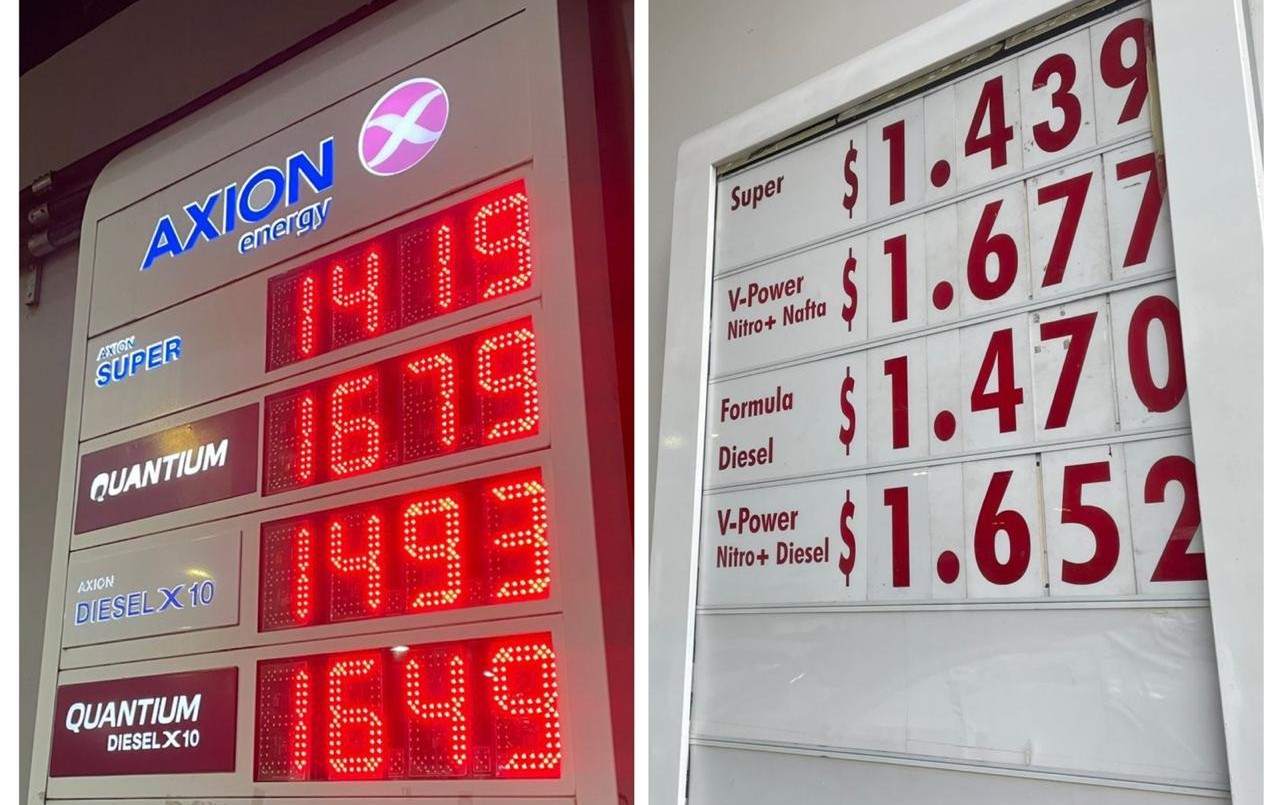 Otras dos estaciones de servicio actualizaron los precios de los combustibles | Noticias