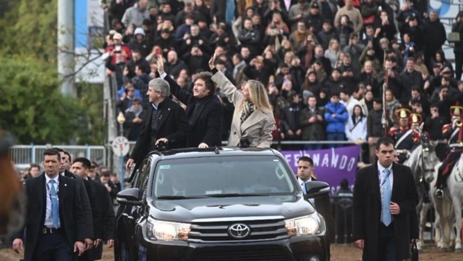 Milei copó La Rural y la ausencia de Villarruel marcó el acto central | Nacionales