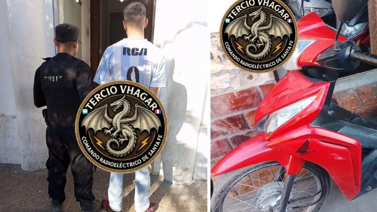Robo, fuga y persecución: un joven fue detenido tras robar una moto | Policiales