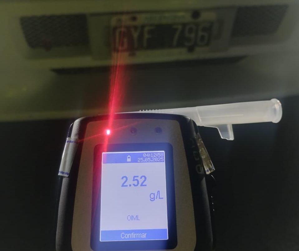 Se labraron casi 200 actas por alcoholemia positiva durante el primer semestre de 2025 | Información General