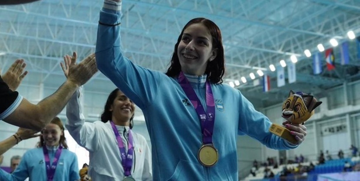 Natación: la historia de Malena Santillán, nadadora de Unión y medalla dorada en Asunción | Deportes