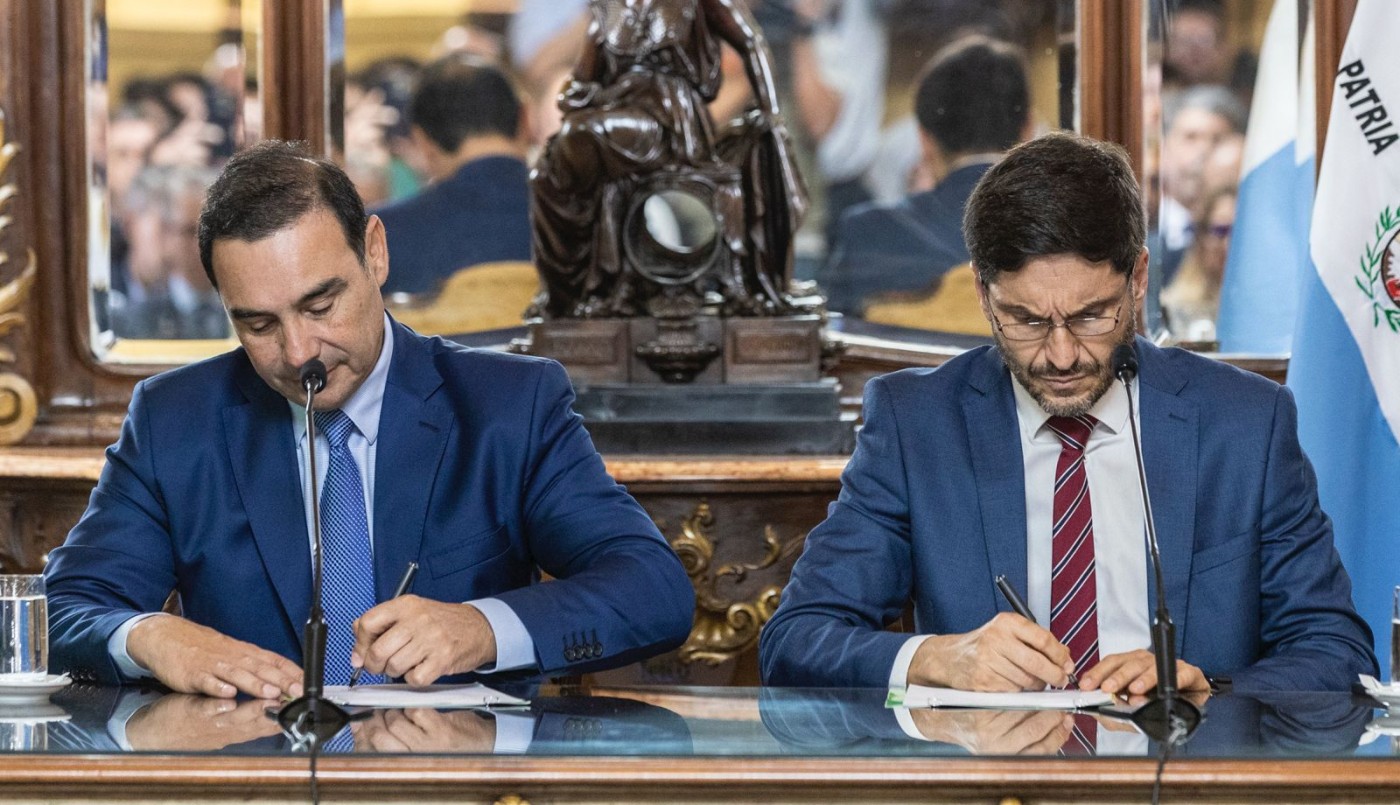 Pullaro y Valdés sellaron un acuerdo para impulsar la integración regional y la obra pública | Información General