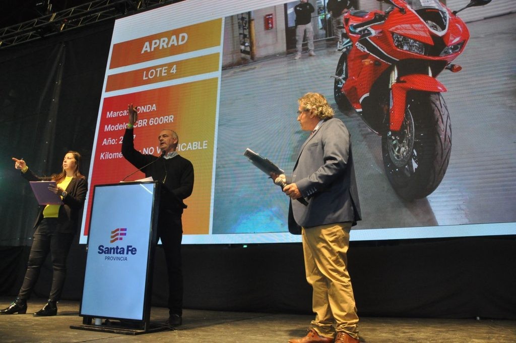 Más de 1.500 personas ya se inscribieron para la subasta de bienes incautados al delito en Santa Fe | Información General