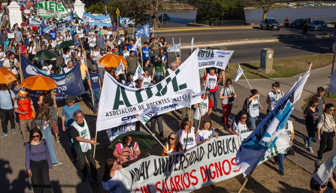 Paro nacional universitario: este viernes docentes y no docentes protestan contra el veto de Milei | Nacionales