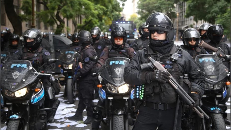 Unos 1.100 efectivos federales custodiarán el Congreso durante la Marcha Federal y la sesión en Diputados | Nacionales