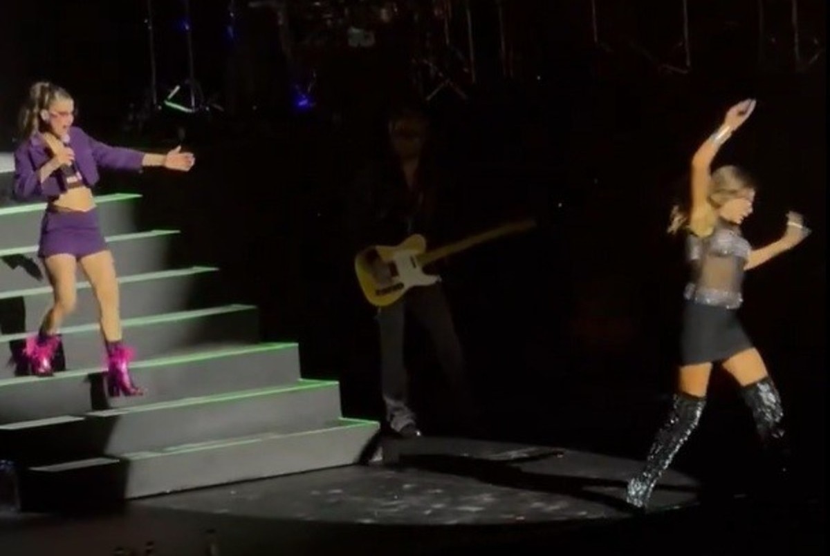 Catherine Fulop sufrió una tremenda caída en pleno show de Erreway | Espectaculos