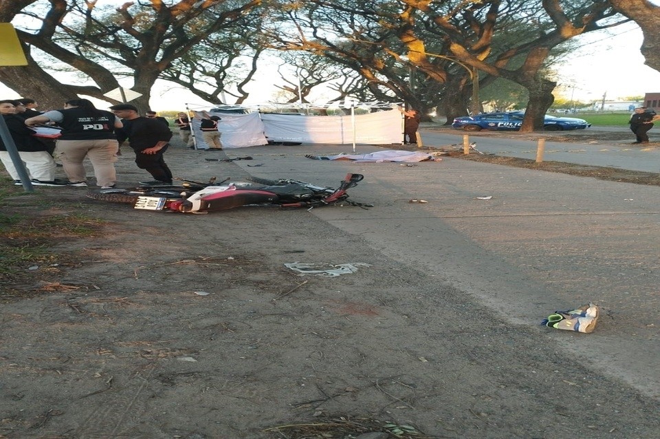 Un motociclista murió tras chocar contra un ciclista en la zona norte de la ciudad | Información General
