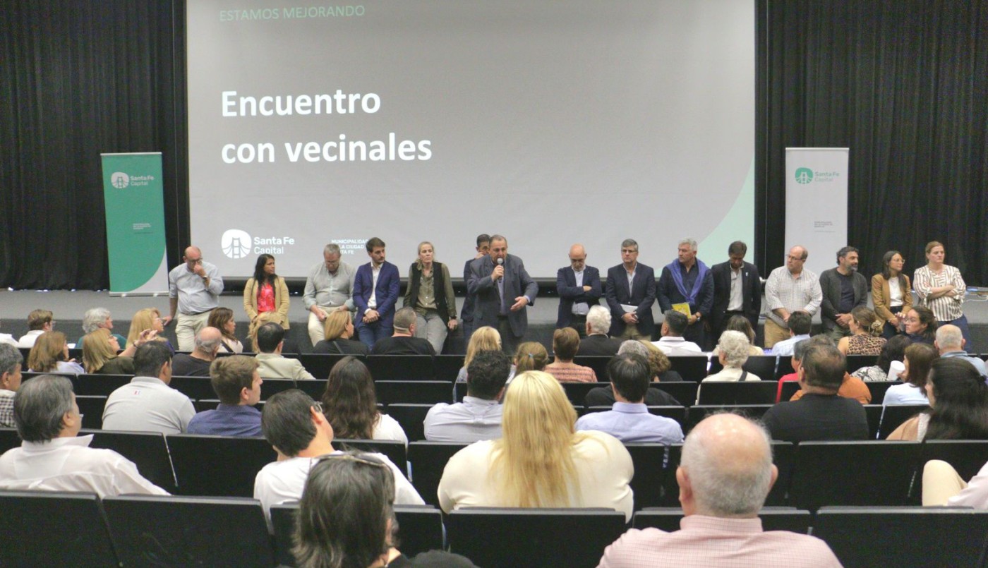 Poletti presentó un balance de gestión y escuchó reclamos vecinales en Santa Fe | Información General