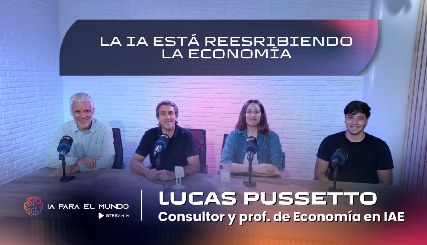 La IA está reescribiendo la economía | streams